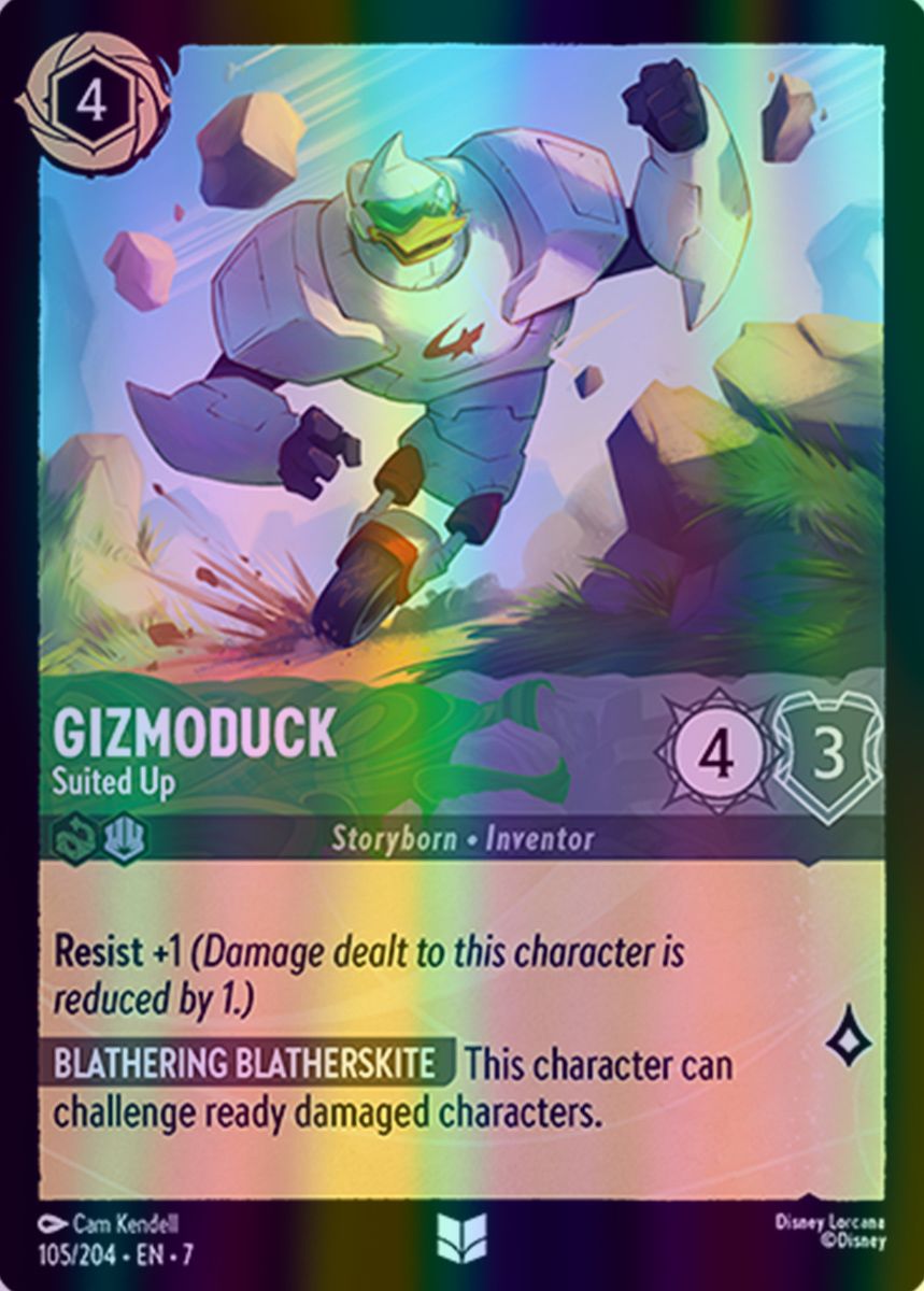 Gizmoduck - Suited Up (Archazia's Island - 105/204) Uncommon