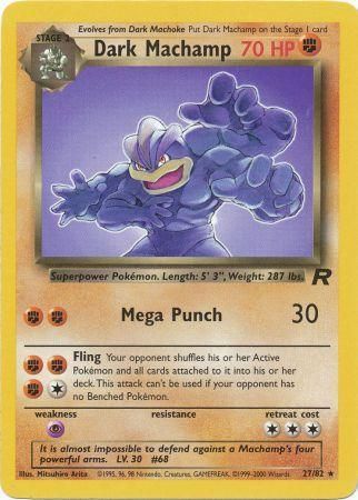 Dark Machamp - 027/082 (TR) Near Mint Unlimited