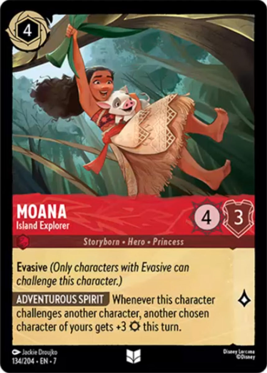 Moana - Island Explorer (Archazia's Island - 134/204) Uncommon