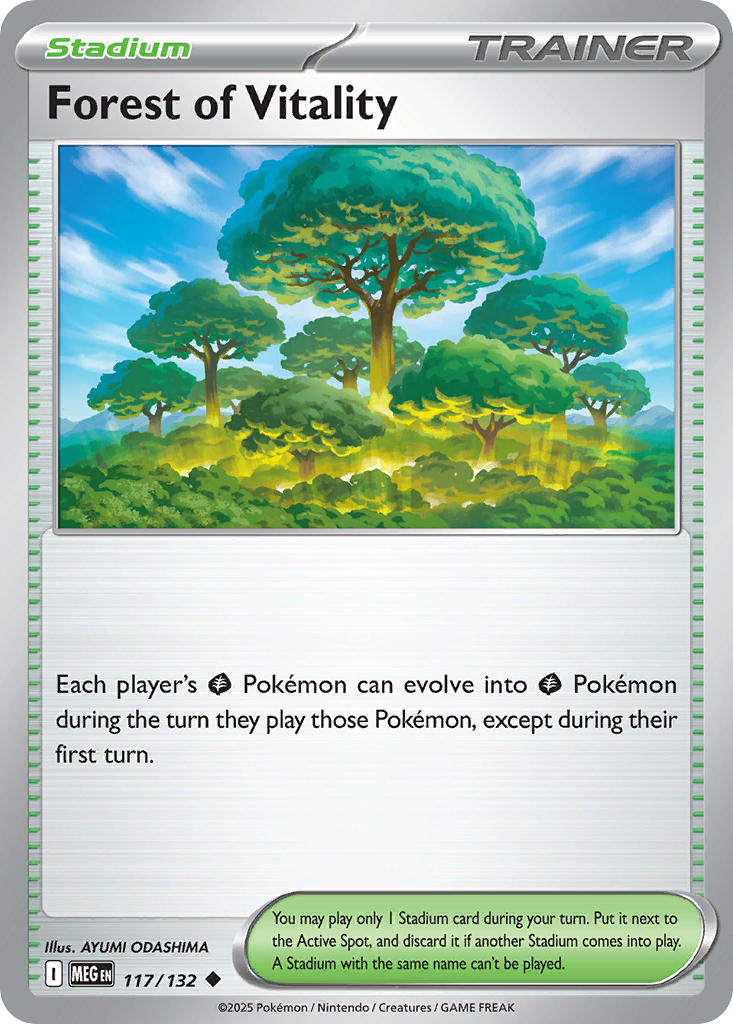 Forest of Vitality - 117/132 (MEG) Uncommon