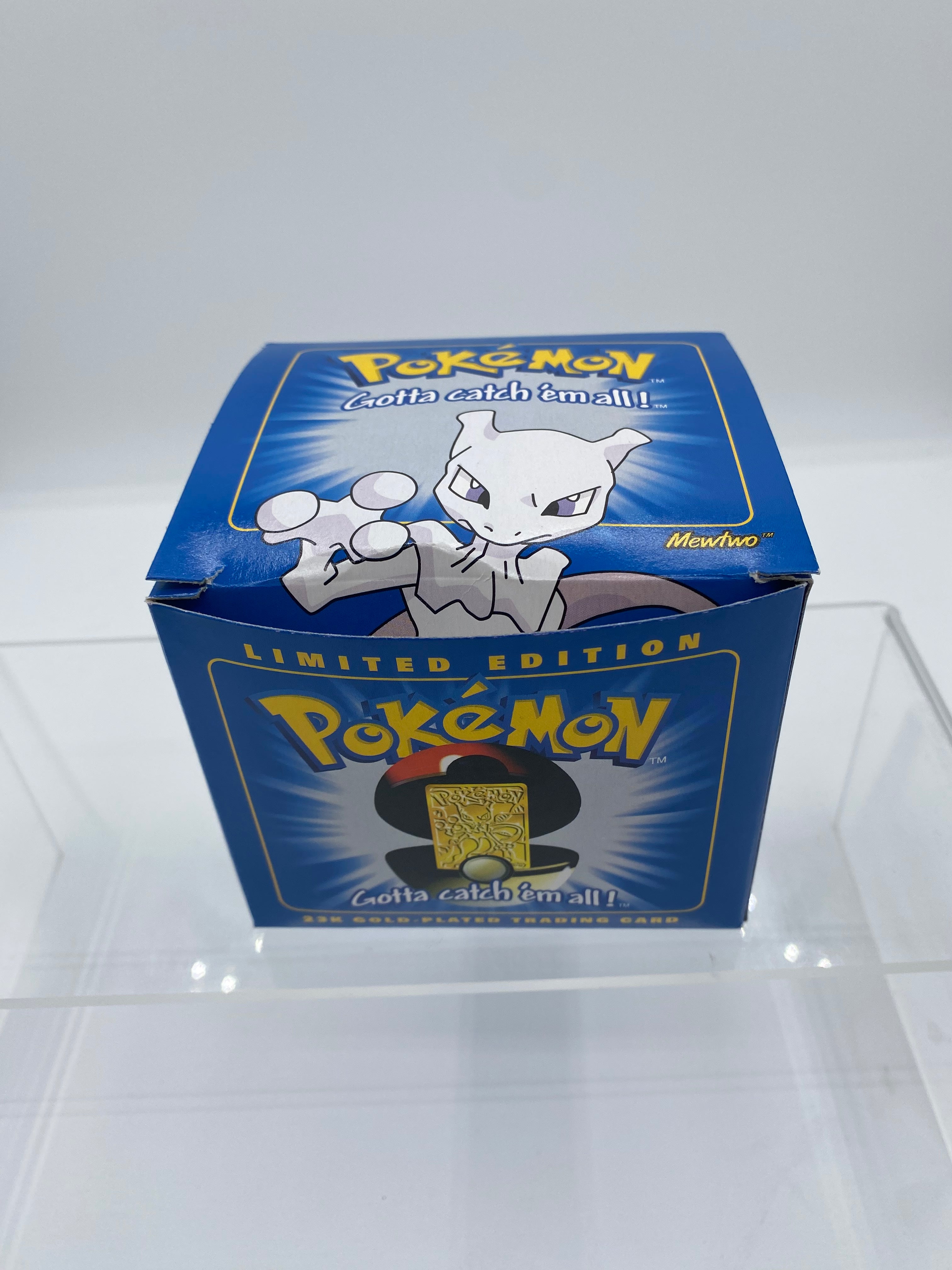 Pokemon Mewtwo 23K Gold-Plated Trading Card