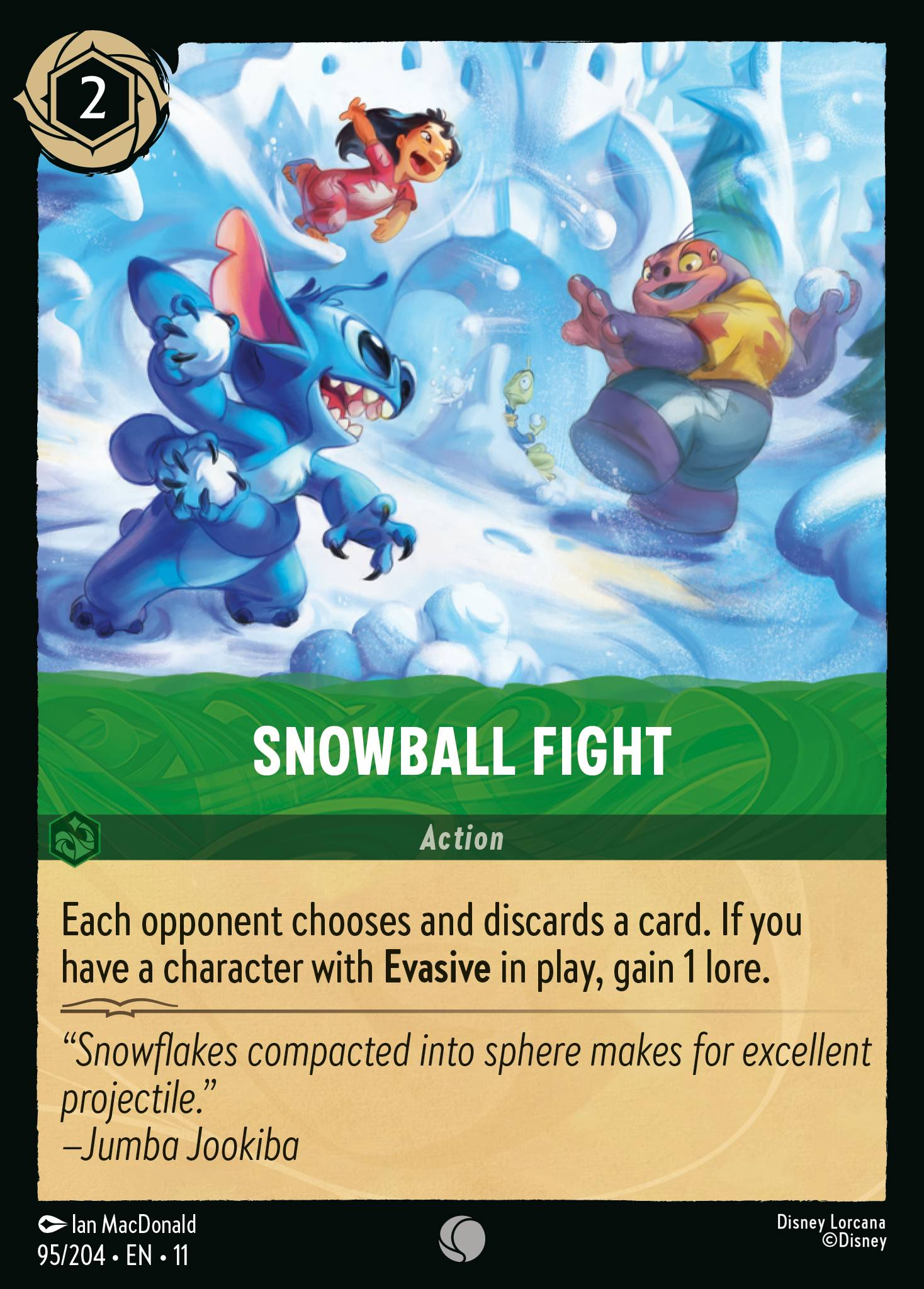 Snowball Fight (095/204 - Winterspell) Common