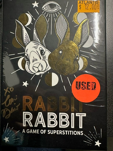 Rabbit Rabbit: A Game of Superstions (Signed Box) (USED)