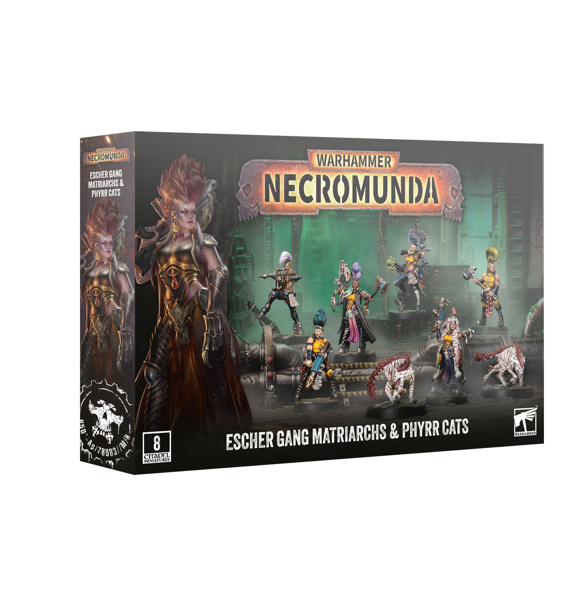 Necromunda Skirmish: Escher - Matriarchs & Phyrr Cats