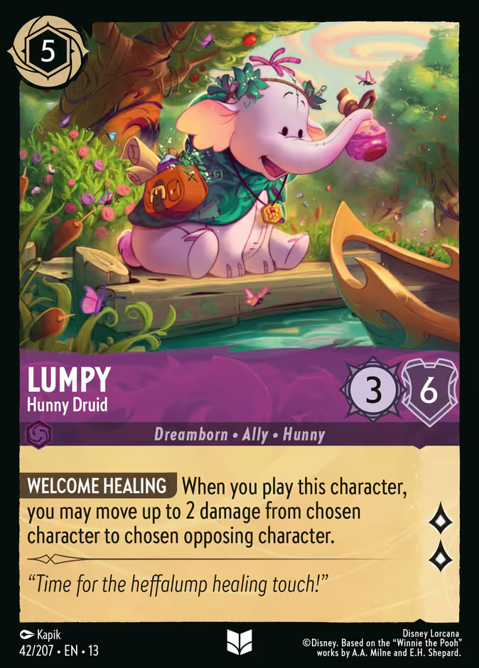 Lumpy - Hunny Druid (042/204 - Attack of the Vine!) Uncommon