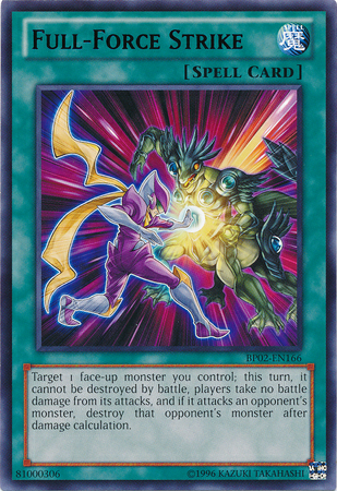 Full-Force Strike (BP02-EN166) Rare - Near Mint Unlimited