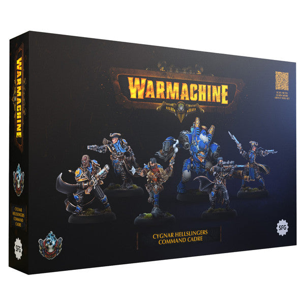 Warmachine MKIV (STEIK-CGN220): Cygnar Hellslingers - Command Cadre
