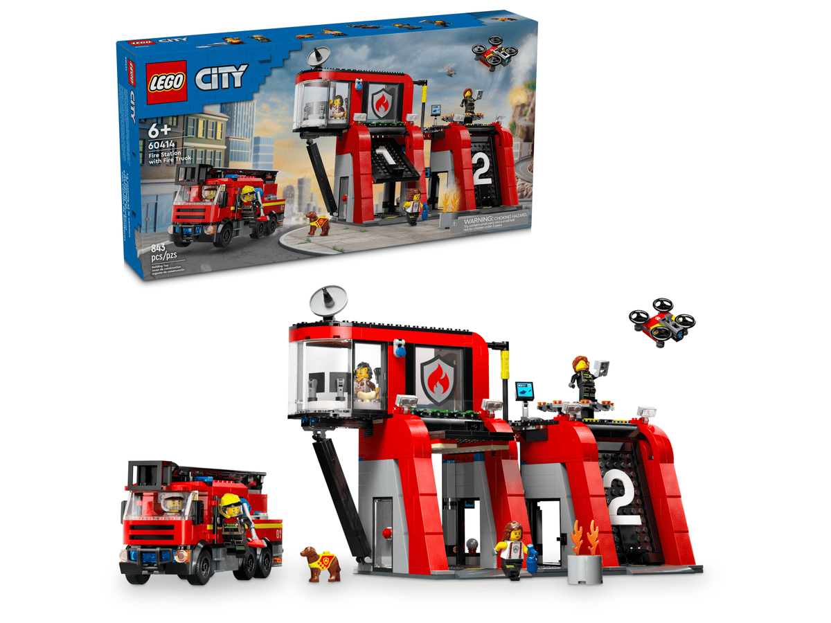 Lego: City - Fire Station with Fire Truck (60414)
