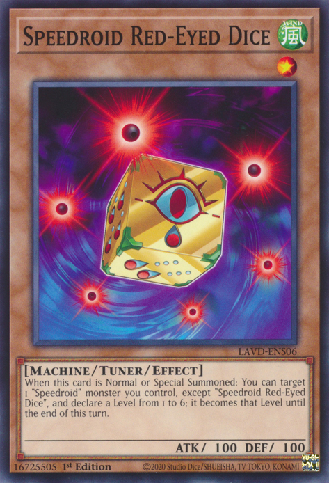 Speedroid Red-Eyed Dice (LAVD-ENS06)