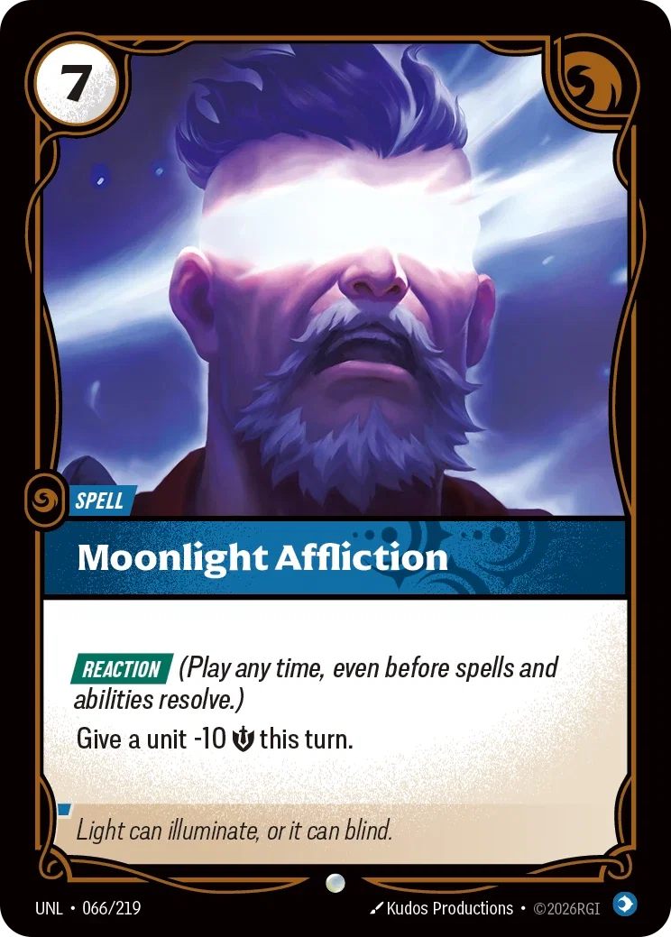 Moonlight Affliction - 066/219 (UNL) Common