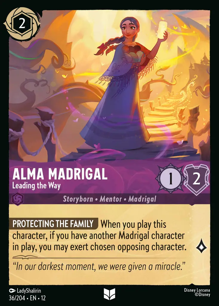 Alma Madrigal - Leading the Way (Wilds Unknown 036/204) Uncommon