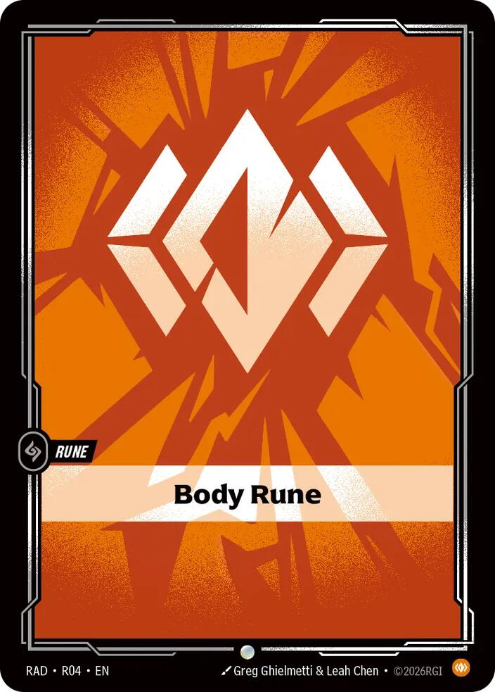 Body Rune - R04 (RAD) Common