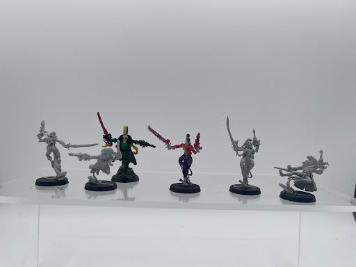 40K: Aeldari Harlequins (USED, Resin) Lot 2