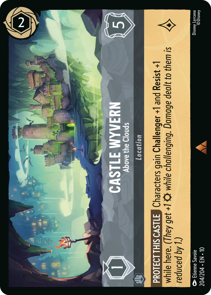 Castle Wyvern - Above the Clouds (204/204 - Whispers in the Well) Rare