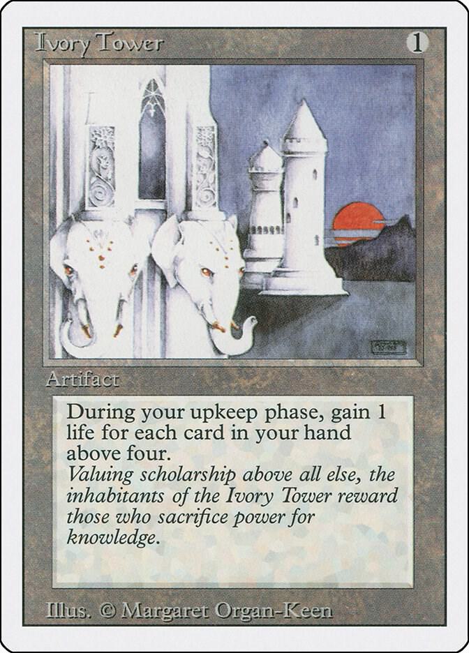Ivory Tower (3ED-R) Heavily Played