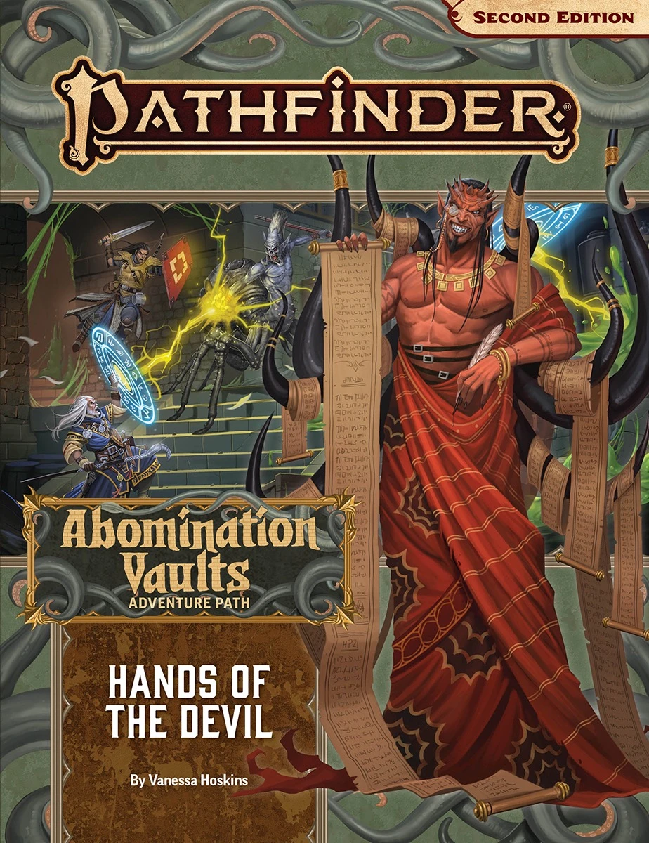 Pathfinder 2nd Edition RPG: Adventure Path: Abomination Vaults 1-3 Bundle (USED)