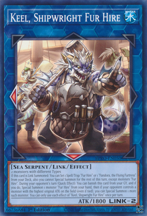Keel, Shipwright Fur Hire (BPRO-EN050)