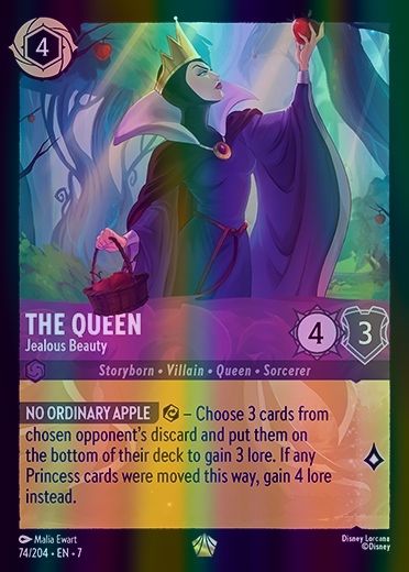 The Queen - Jealous Beauty (Archazia's Island - 074/204) Legendary