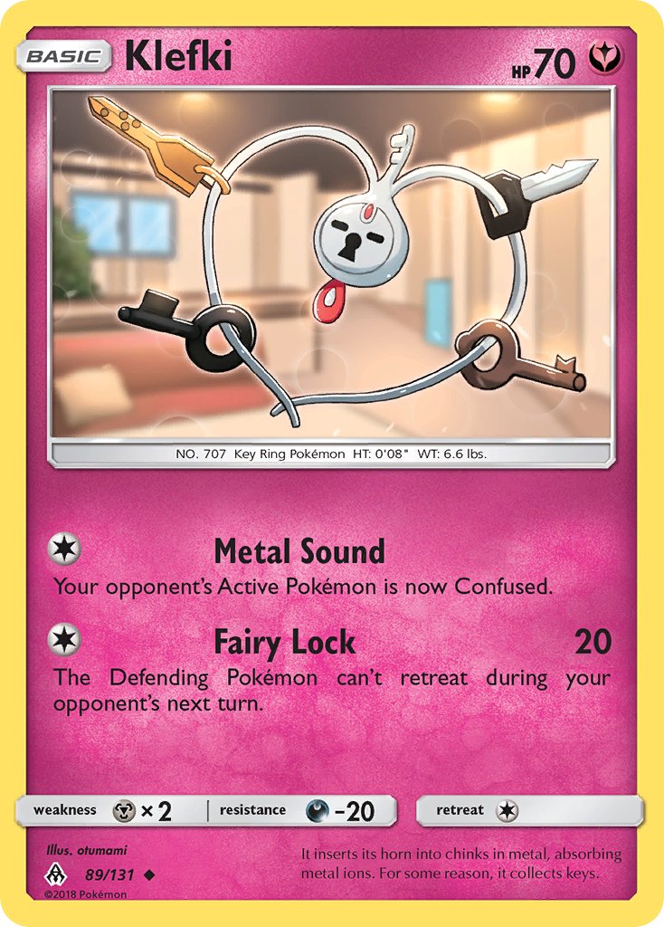 Klefki - 089/131 (FLI) Uncommon - Near Mint