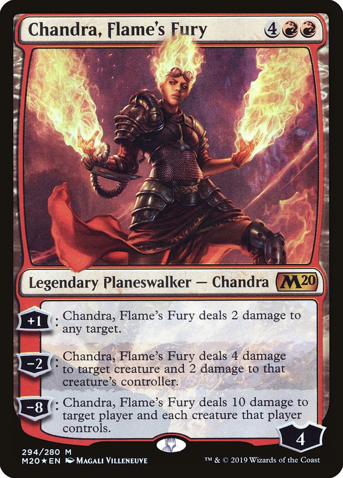 Chandra, Flame's Fury (M20-M-PP-FOIL)