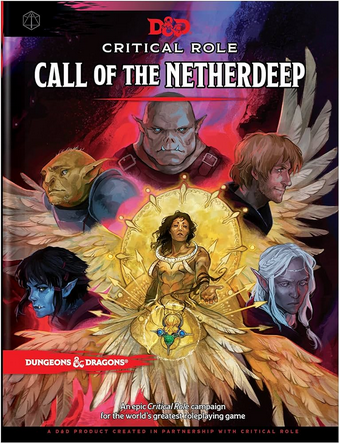 D&D 5E: Adventure 15 - Critical Role Presents: Call of the Netherdeep - For levels 3-12 (USED)