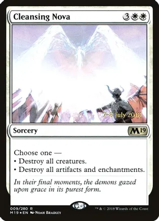 Cleansing Nova (M19-R-PRE)