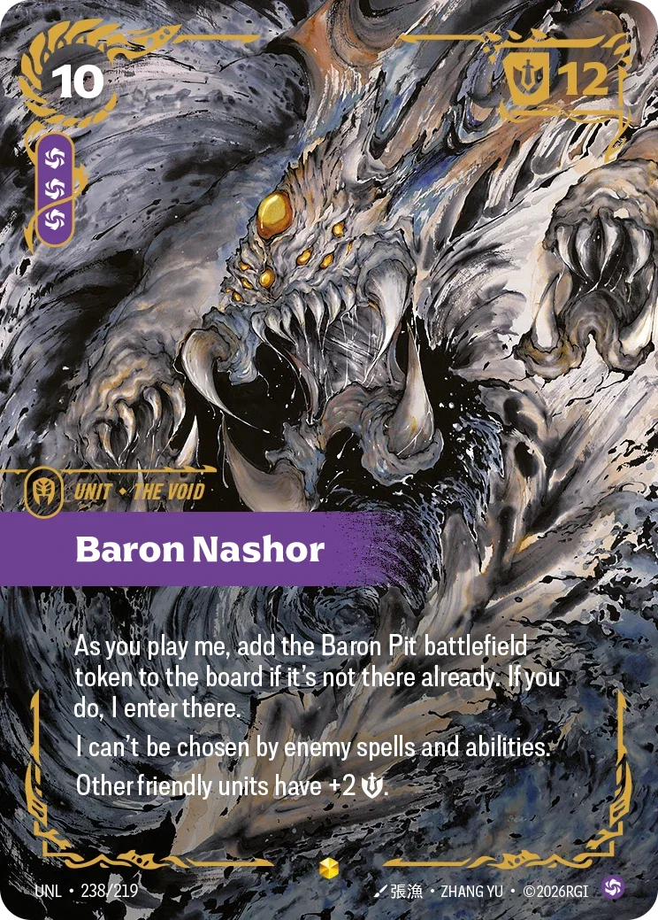 Baron Nashor (Ultimate) - 238/219 (UNL) Showcase