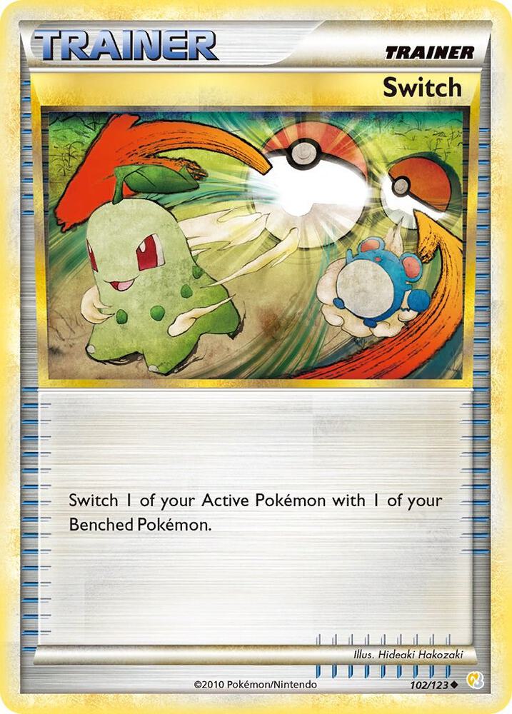 Switch (HS 102/123) Reverse Common - Moderate Play Reverse Holofoil