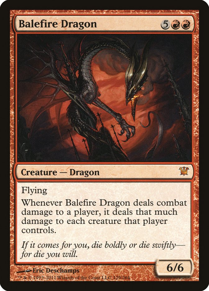Balefire Dragon (ISD-M-FOIL)