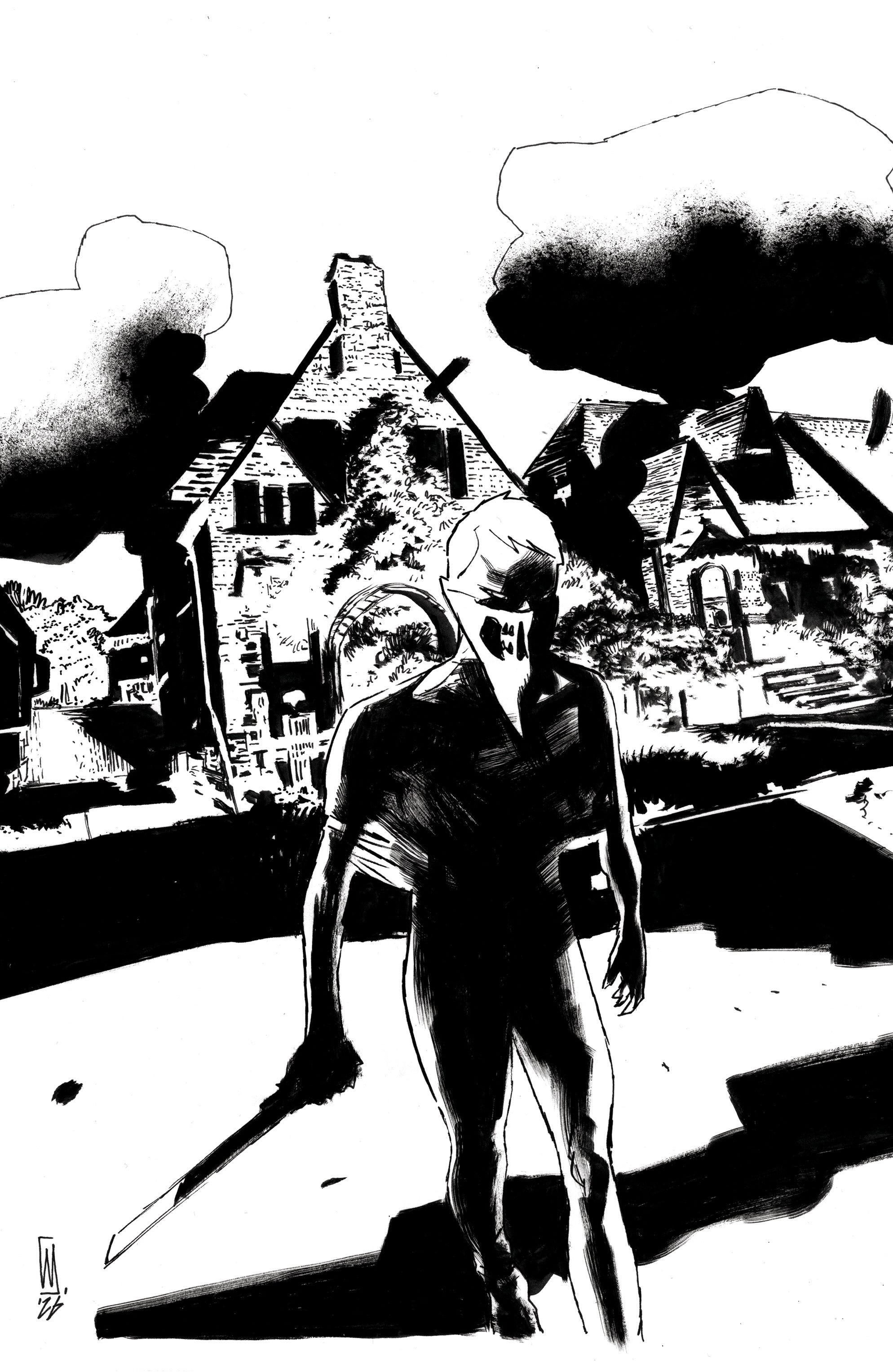 Fall of the House of Slaughter #2 C 1:10 INCV (Full Art, Dell'Edera)