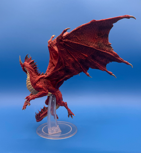 D&D Miniatures: Icons of the Realms - Premium Figure: Adult Red Dragon (USED) Out of Box