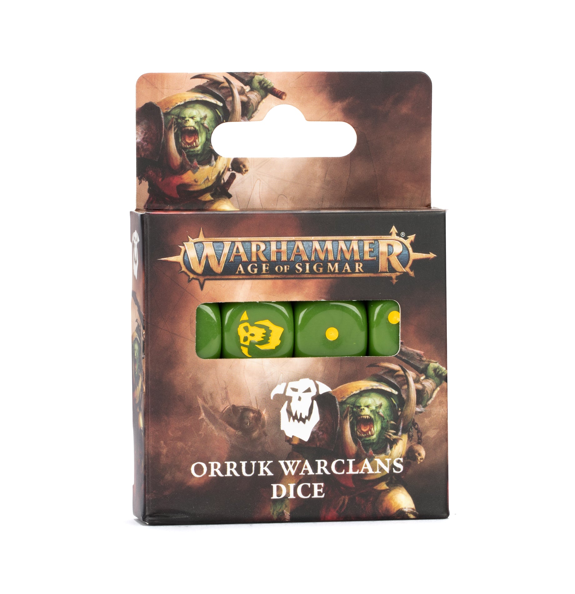 Citadel Hobby: Dice Set - Age of Sigmar: Destruction - Orruk Warclans (4th)