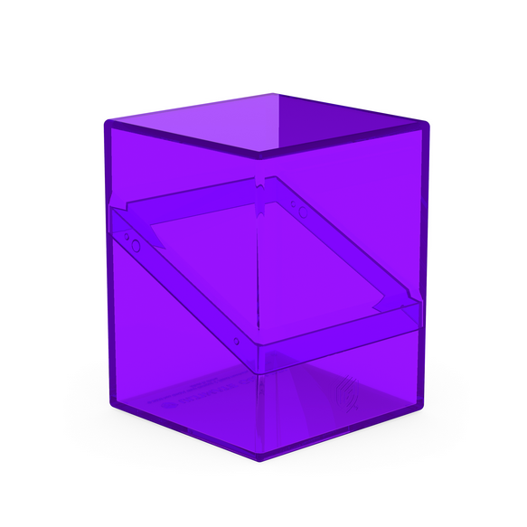 Ultimate Guard: Boulder Deck Case 100+ - Clear Amethyst