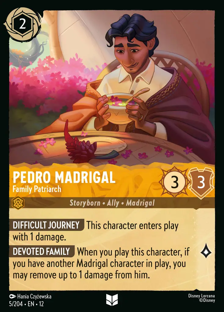 Pedro Madrigal - Family Patriarch (Wilds Unknown - 005/204) Uncommon