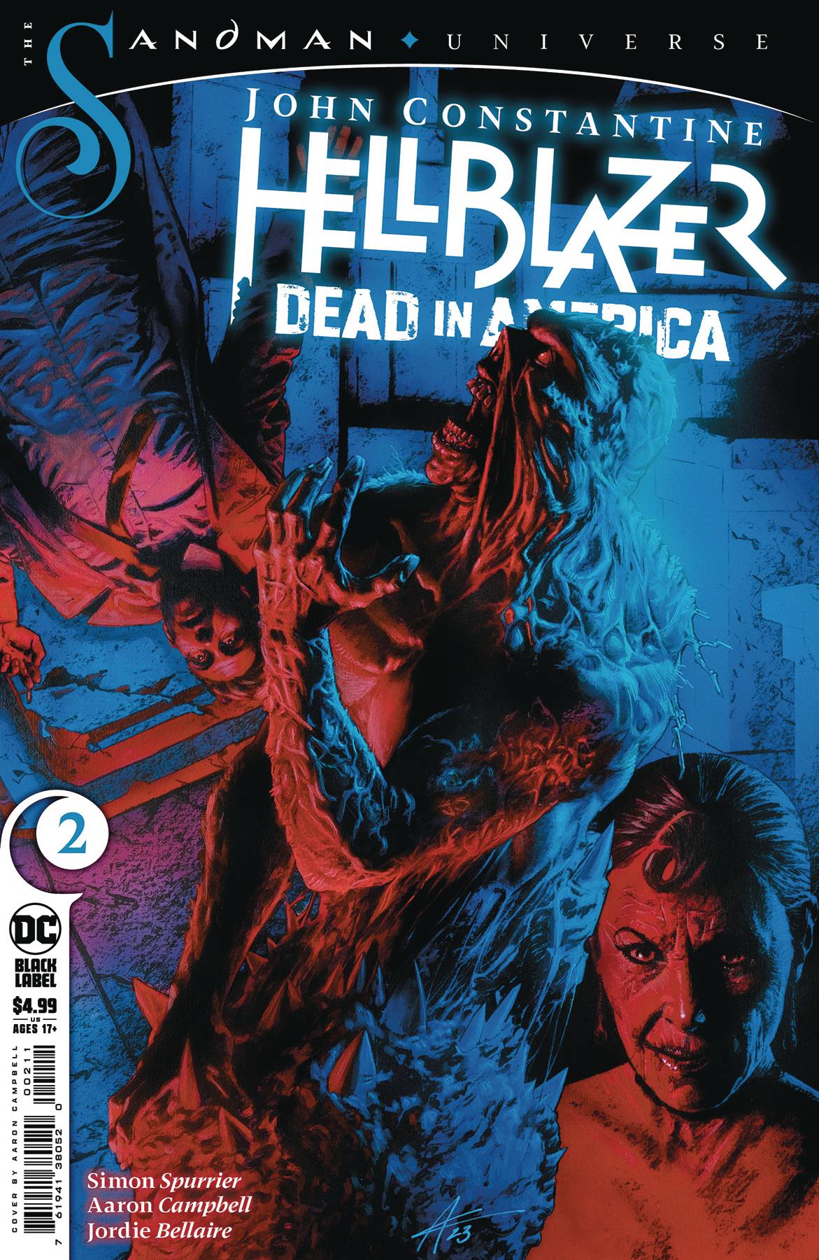 JOHN CONSTANTINE HELLBLAZER DEAD IN AMERICA #2 (OF 8) CVR A AARON CAMPBELL (MR)