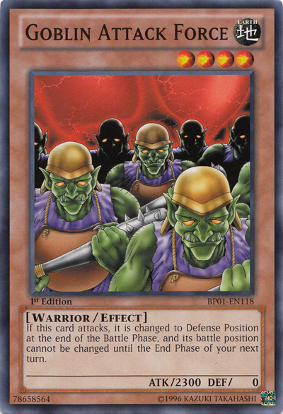 Goblin Attack Force (BP01-EN118) Common - Near Mint 1st Edition