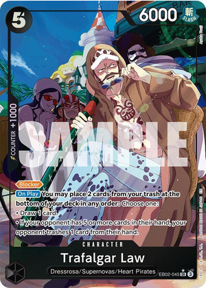 Trafalgar Law (Alternate Art) (EB02-045) - Extra Booster: Anime 25th Collection (EB02)