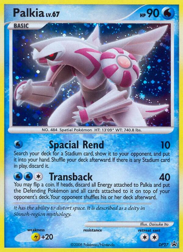 Palkia - DP27 / Promo (PR) Promo - Moderately Play Holofoil