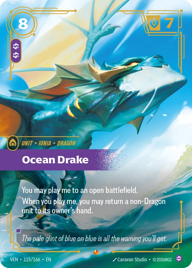 Ocean Drake - 115/166 (VEN) Epic