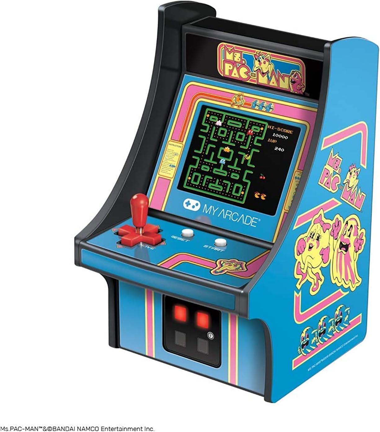 Ms. Pac-Man Micro Player Retro Arcade Machine