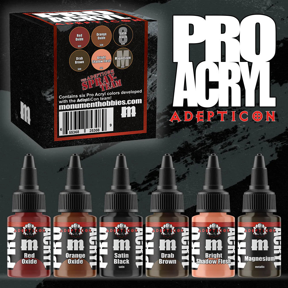 Monument Hobbies: PRO Acryl – AdeptiCon Paint Set