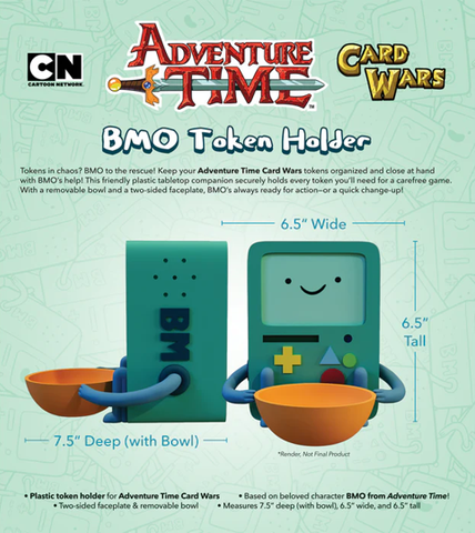 ADVENTURE TIME CARD WARS BMO TOKEN HOLDER