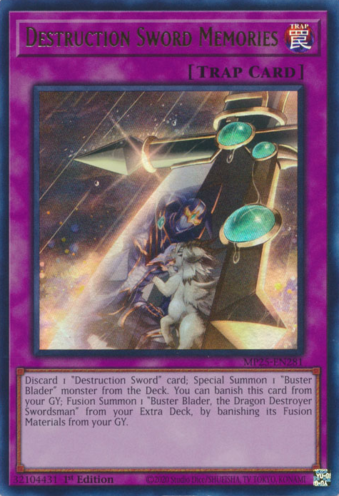 Destruction Sword Memories (MP25-EN281)
