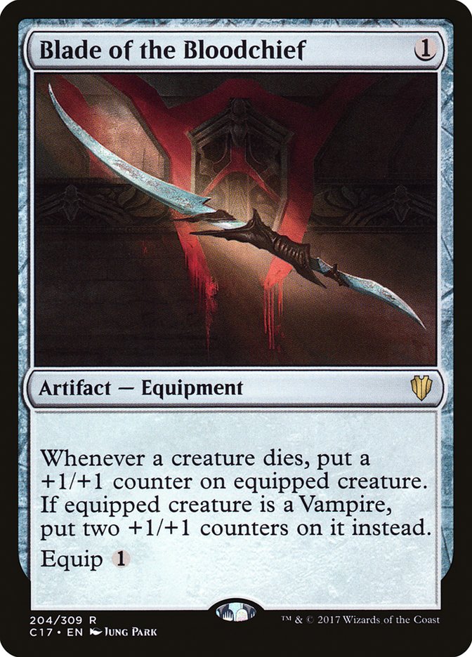Blade of the Bloodchief (C17-R) Light Play