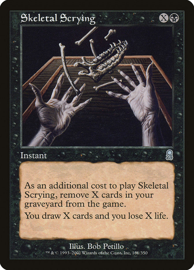 Skeletal Scrying (ODY-U) Moderate Play