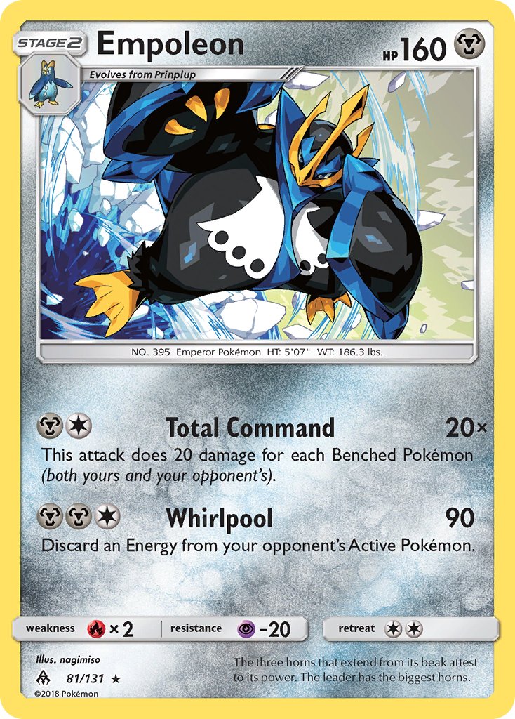 Empoleon - 081/131 (FLI) Holo Rare - Near Mint Holofoil