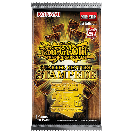 yugioh 25th anniversary quarter century card list Yu-Gi-Oh!: Quarter Century Stampede