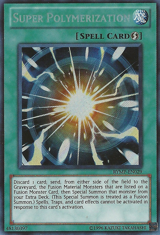 Super Polymerization (RYMP-EN029) Secret Rare - Heavy Play Unlimited