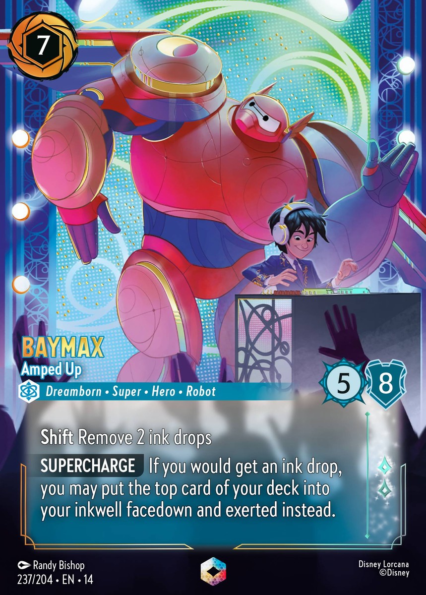 Baymax - Amped Up (237/204 - Hyperia City) Enchanted