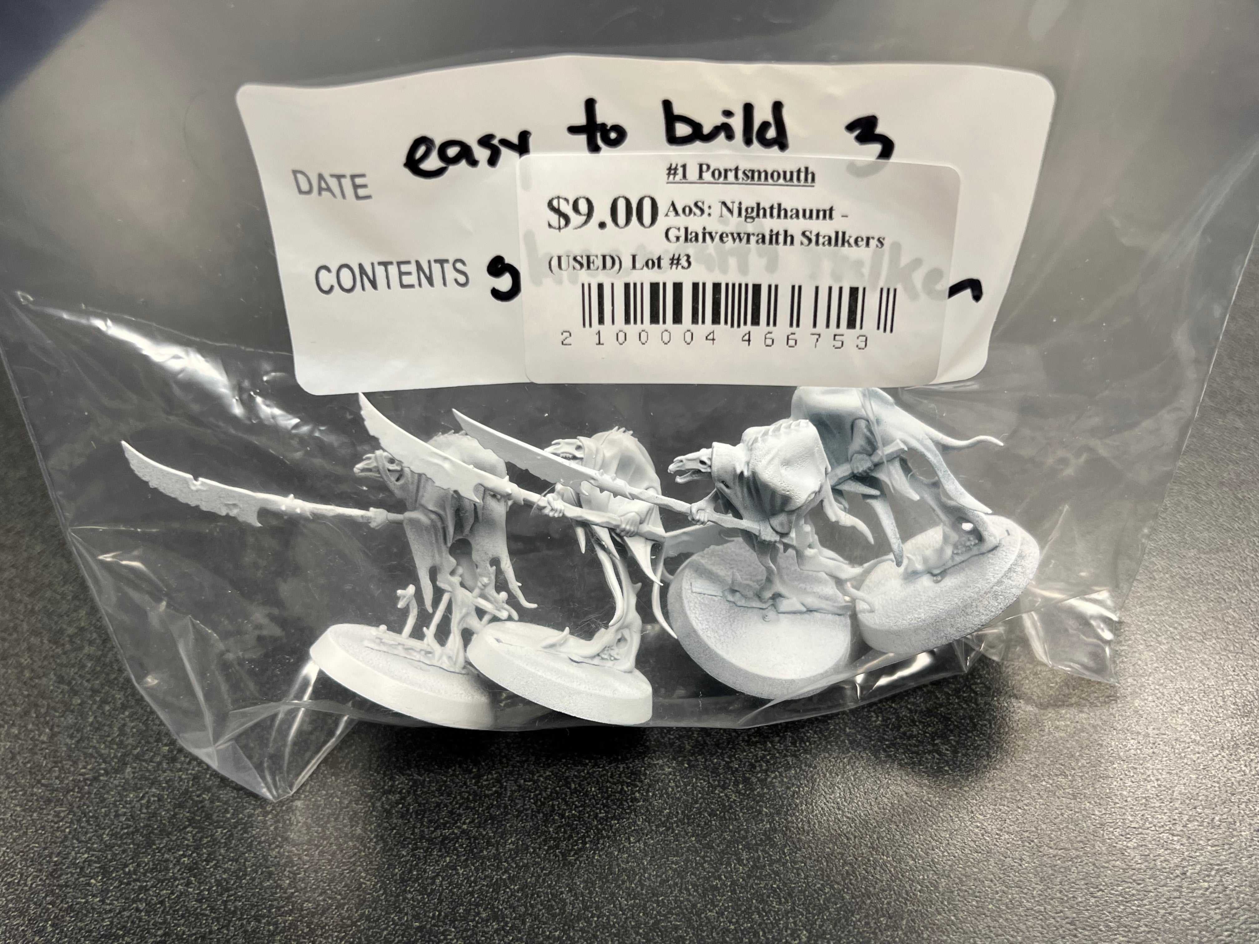 AoS: Nighthaunt - Glaivewraith Stalkers (USED) Lot #3
